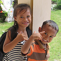 Children in Chuuk